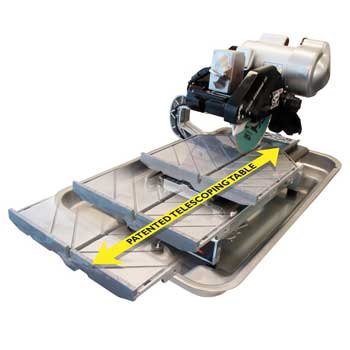 Pearl Abrasive VX10.2XLPRO Professional Wet Tile Saw