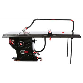 SawStop PCS31230-TGP252 Professional Cabinet Saw